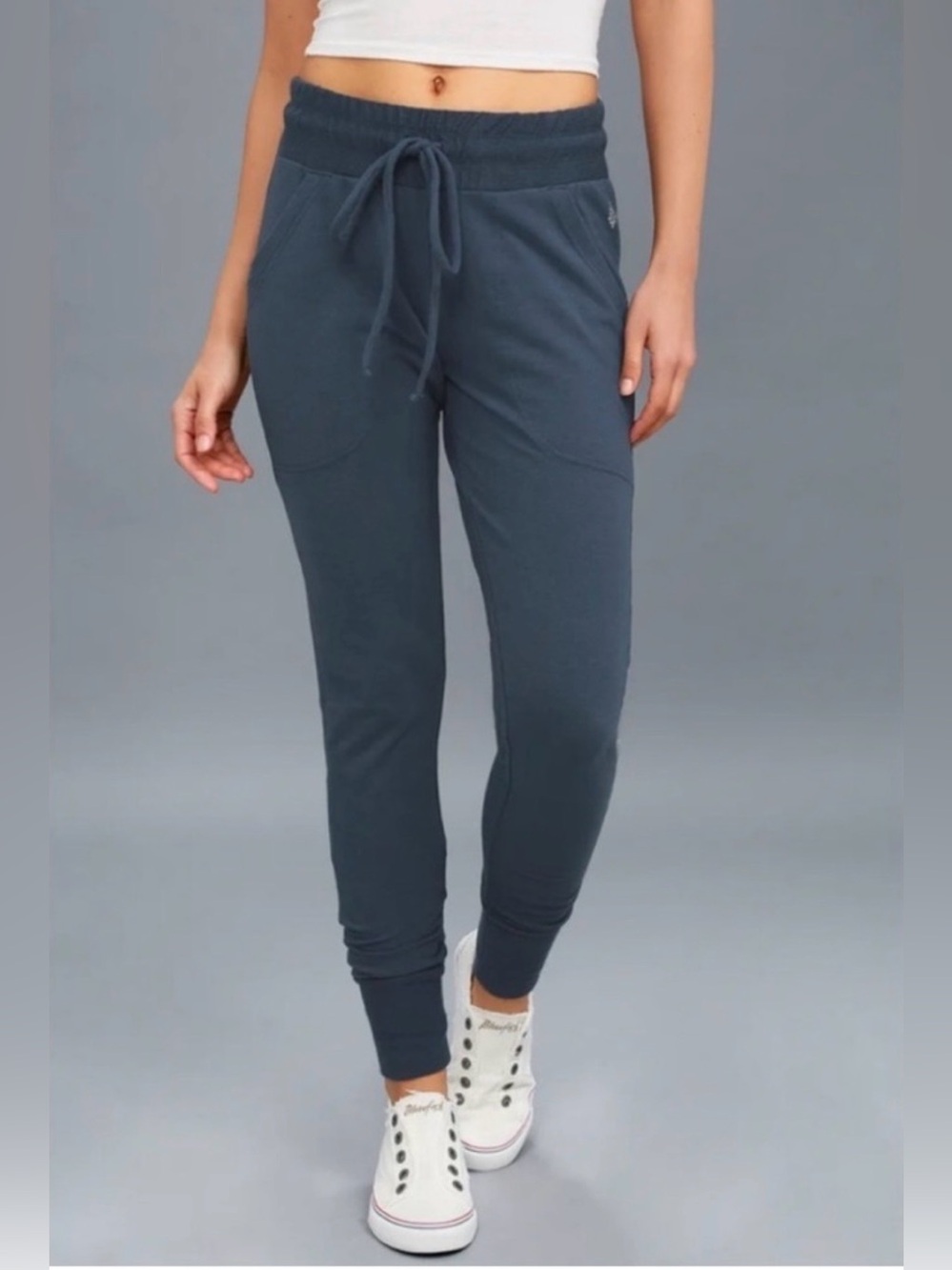 FP Movement by Free People Navy Blue Jogger Pants